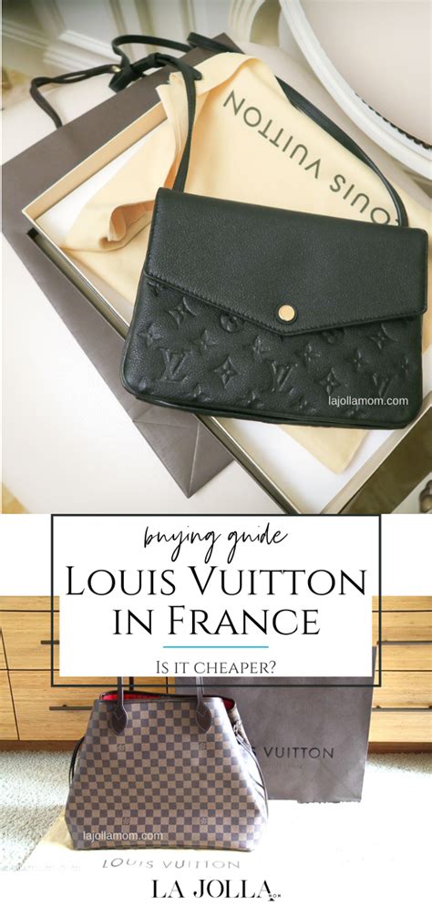 is it cheaper to buy louis vuitton in paris|louis vuitton prices in france.